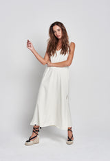 Vestido blanco largo – VISS Esther | Edición limitada