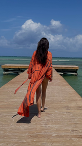 VISS Kaftan Naranja