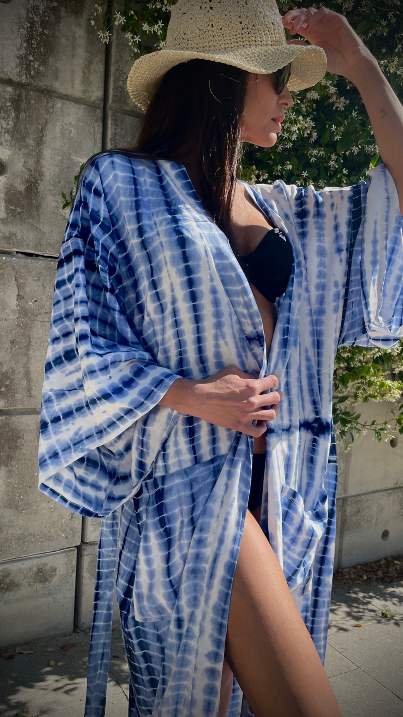 VISS Kaftan Azul